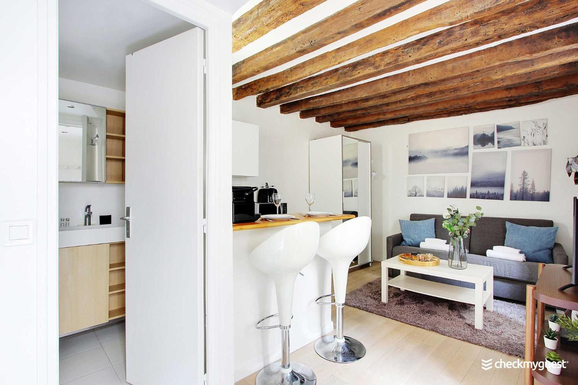 Cozy Studio 2P - Rue Mouffetard ปารีส ภายนอก รูปภาพ